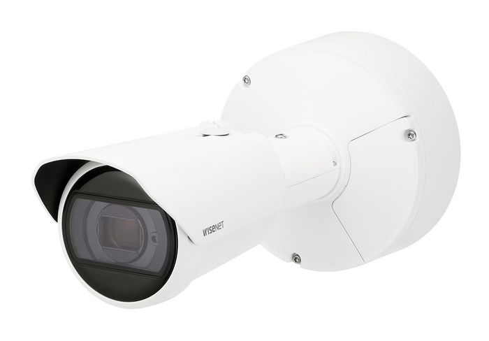 Hanwha Wisenet X Plus XNO-6123R Cámara IP Bullet 2MP con IA, Zoom 12x e IR 90m, Blanco Hanwha Wisenet X Plus XNO-6123R Cámara IP Bullet 2MP con IA, Zoom 12x e IR 90m, Blanco
