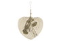 DKD Home Decor Decoración de Pared de Fibra Abanico Natural y Verde