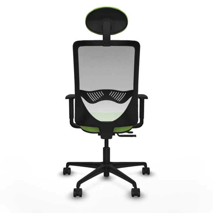 PIQUERAS Y CRESPO Silla de oficina Zulema con mecanismo Sincro/Traslack Pistacho y Blanco PIQUERAS Y CRESPO Silla de oficina Zulema con mecanismo Sincro/Traslack Pistacho y Blanco