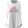Camiseta de Tirantes Mujer Adidas AEROREADY Blanco