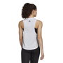 Camiseta de Tirantes Mujer Adidas AEROREADY Blanco