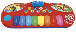 Reig Organo Electronico Paw Patrol 2515 con 8 Teclas, Sonidos, Luces y Pilas Incluidas para Niños +18 Meses Idioma Español/Portugués