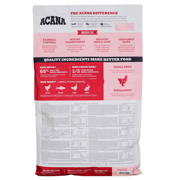 Acana Feline Adult Indoor 4,5kg Acana Feline Adult Indoor 4,5kg