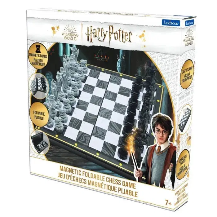 Lexibook Juego de Ajedrez Magnético Plegable Harry Potter LEXCGM300HP