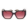 Guess GU7892 01T Gafas de sol negras con cristales burdeos