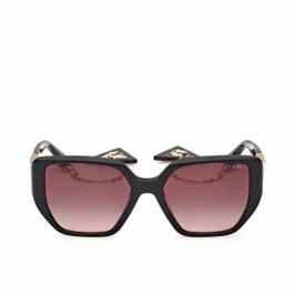 Guess GU7892 01T Gafas de sol negras con cristales burdeos