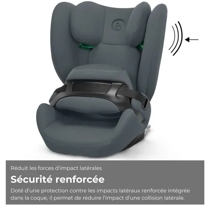 CBX by CYBEX Silla de coche Gr. 1/2/3 Pallas B i-Size Gris Adoquín-Gris Oscuro Gris