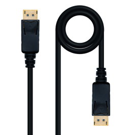 Nanocable Cable DisplayPort 1.2, DP/M-DP/M, 10 m, Negro