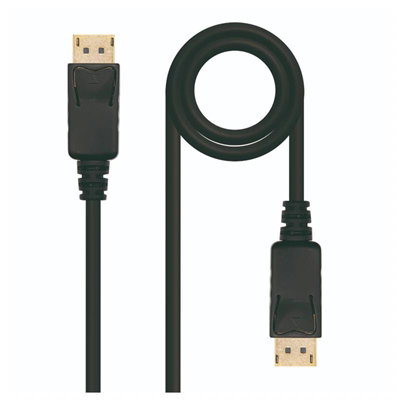 Nanocable Cable DisplayPort 1.2 Macho a Macho 10 m Negro