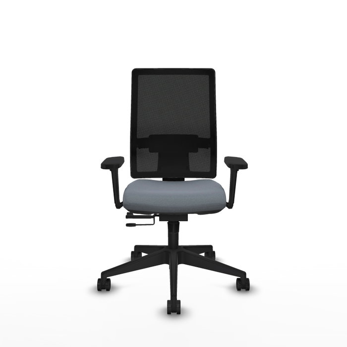 PIQUERAS Y CRESPO Silla de oficina Horna Gris con Mecanismo Sincro/Traslack PIQUERAS Y CRESPO Silla de oficina Horna Gris con Mecanismo Sincro/Traslack