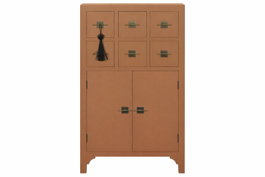 DKD Home Decor Cajonera Masako Oriental Moka