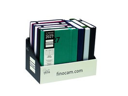 Finocam Agenda Anual 2027 Dynamic Mara Cosida Tapa Flexible Assortiment