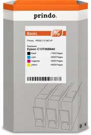 Prindo Multipack PRSE113 MCVP Basic Negro/Cian/Magenta/Amarillo