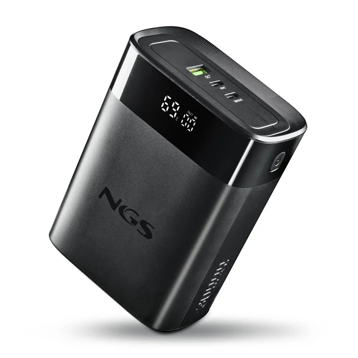 Powerbank 30000mah ngs twix30 140w compatible con portÁtiles negra