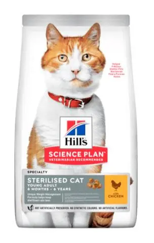 Hill's Science Plan Feline Sterilized Young Adult Pollo 7kg