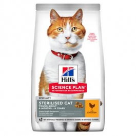 Hill's Pienso para Gatos Esterilizados Adulto Joven Sabor Pollo 7 kg