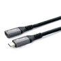 Equip Cable de Extensión USB-C a USB-C 3.2 Gen 2, 10Gbps, 100W, 1m, Negro