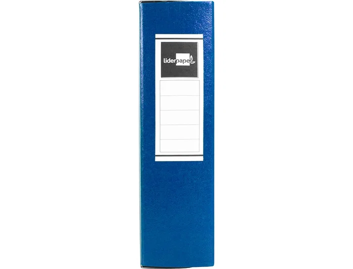 Liderpapel Carpeta para proyectos folio cartón gofrado azul Liderpapel Carpeta para proyectos folio cartón gofrado azul
