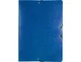Liderpapel Carpeta para proyectos folio cartón gofrado azul