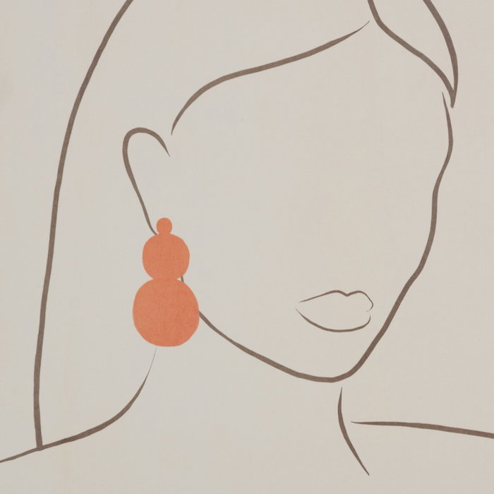 Cuadro Impresión Mujer 2/M Dm 50 X 1,20 X 50 cm (Set de 2) Cuadro Impresión Mujer 2/M Dm 50 X 1,20 X 50 cm (Set de 2)