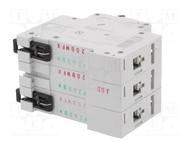 EATON ELECTRIC Interruptor magnetotérmico HN-B20/3 20A 3 polos 6kA