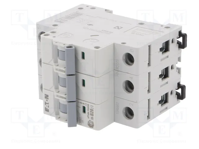 EATON ELECTRIC Interruptor magnetotérmico HN-B20/3 20A 3 polos 6kA
