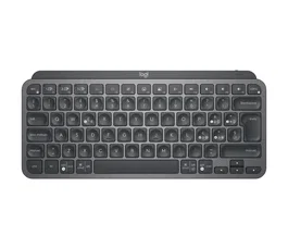 Logitech MX Keys Mini Teclado Inalámbrico RF/Bluetooth QWERTY Italiano Retroiluminación LED Grafito, 920-010488