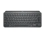 Logitech MX Keys Mini Teclado Inalámbrico RF/Bluetooth QWERTY Italiano Retroiluminación LED Grafito, 920-010488