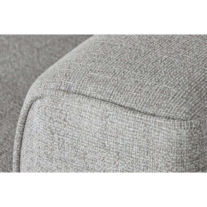 DKD Home Decor Sofá Modular de Poliéster Gris