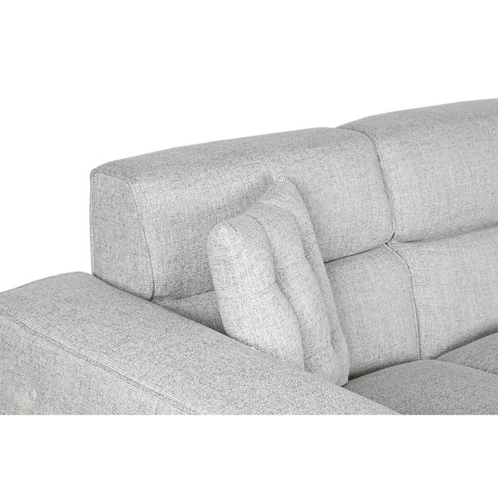 DKD Home Decor Sofá Modular de Poliéster Gris