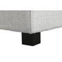DKD Home Decor Sofá Modular de Poliéster Gris