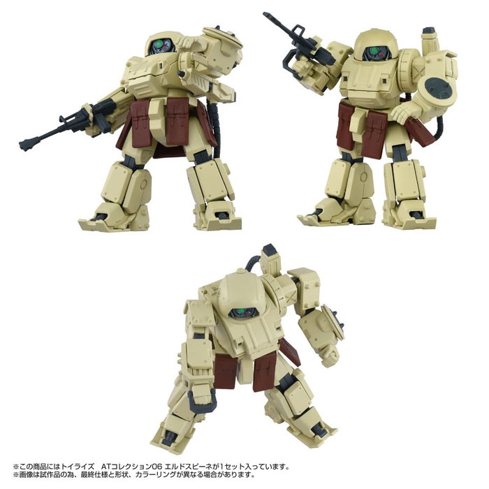 Armored Trooper Votoms Figura Toyrise 1/48 AT Collection 06 Erdspinne 10 cm