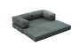 Atelier Del Sofa Sofá Esquinero Chenilla Verde 190cm