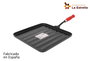 La Estrella Asador Cuadrado Jaspeada 23 cm (10 Unidades)