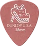 Dunlop Pack 12 Púas Gator Grip 0,58mm para Guitarra y Bajo