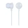 Gembird MHP-EP-001-W Auriculares Intrauditivos (In-Ear) Alámbricos para Música - Blanco - Compatibles con Smartphone, Tablet, MP3