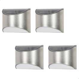AKTIVE Pack de 4 apliques solares