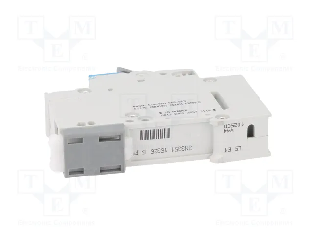 HAGER MCN125E Interruptor magnetotérmico 25A 1P 6kA HAGER MCN125E Interruptor magnetotérmico 25A 1P 6kA