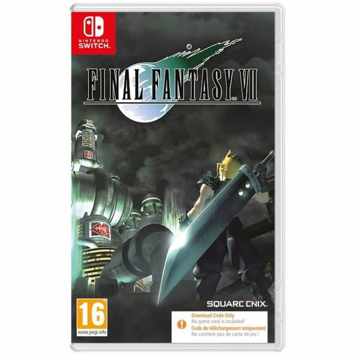 Square Enix Final Fantasy VII para Nintendo Switch - Código en caja Square Enix Final Fantasy VII para Nintendo Switch - Código en caja