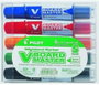 Pilot V-Board Master Set de 5 Rotuladores Punta Redonda Colores Surtidos