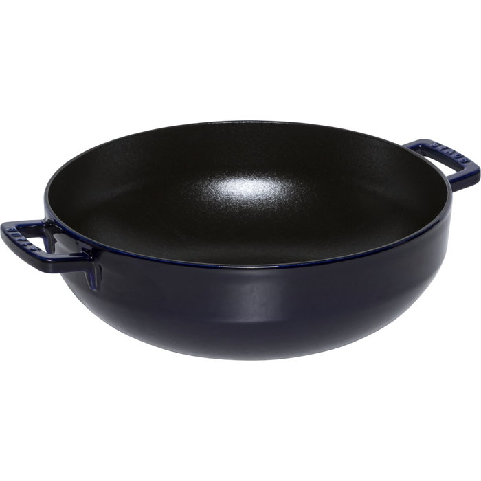 Staub Cocotte de hierro fundido esmaltado 28 cm azul oscuro Staub Cocotte de hierro fundido esmaltado 28 cm azul oscuro
