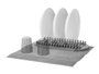 Kinvara Escurridor Gris Oval para Bayeta 43 x 6 x 18 cm (Set de 12)