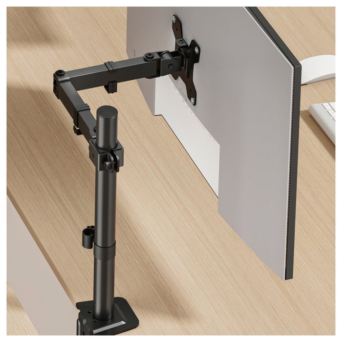 EQUIP 650174 Soportepara Monitor de Escritorio 17-32" Pantalla Única Giratorio 360° Inclinación Ajustable 10kg Negro EQUIP 650174 Soportepara Monitor de Escritorio 17-32" Pantalla Única Giratorio 360° Inclinación Ajustable 10kg Negro