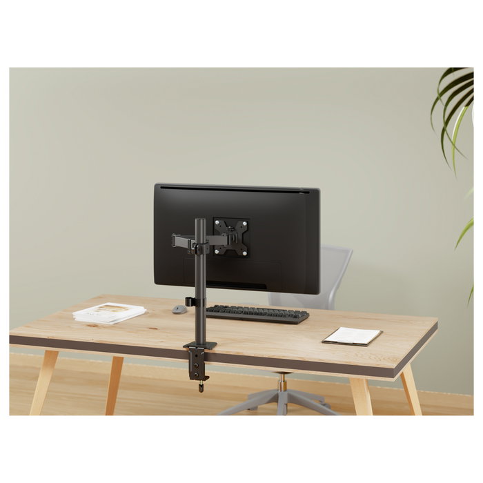 EQUIP 650174 Soportepara Monitor de Escritorio 17-32" Pantalla Única Giratorio 360° Inclinación Ajustable 10kg Negro EQUIP 650174 Soportepara Monitor de Escritorio 17-32" Pantalla Única Giratorio 360° Inclinación Ajustable 10kg Negro