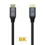 Aisens Cable HDMI V2.1 Ultra Alta Velocidad 8K@60Hz 48Gbps 1,0m Gris/Negro