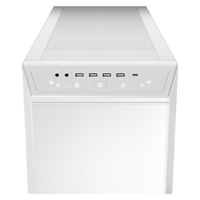 Be Quiet! Torre PC Dark Base Pro 901 Blanco con Ventana Lateral y Panel de Cristal Templado