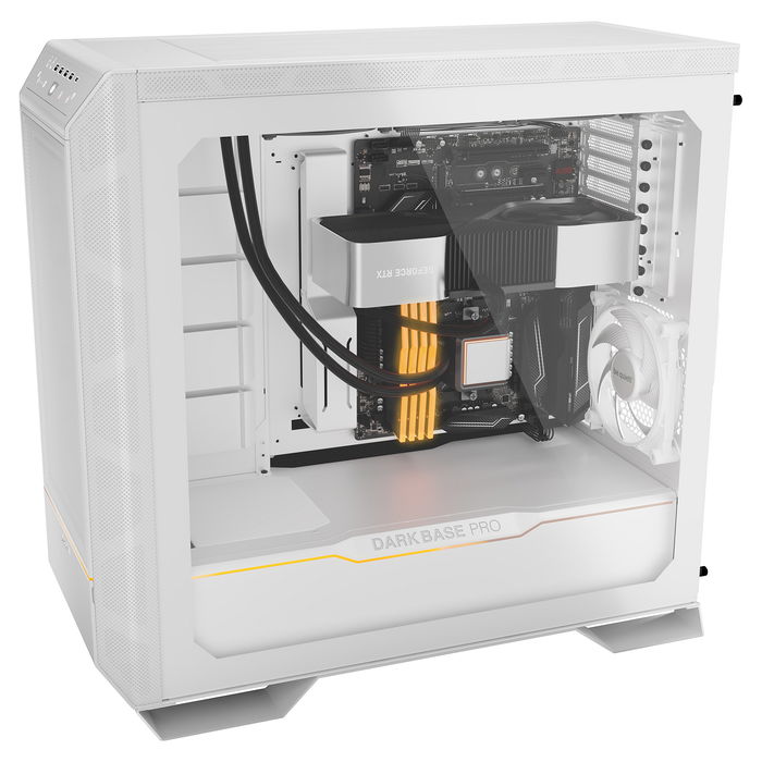 Be Quiet! Torre PC Dark Base Pro 901 Blanco con Ventana Lateral y Panel de Cristal Templado