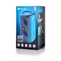 NGS Roller Beast Azure Altavoz Portátil Bluetooth 32W - Impermeable IPX5 - Luces RGB - Tecnología TWS - Autonomía Hasta 20h - Con Radio FM, USB y Correa - Azul