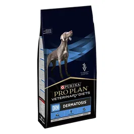 Purina Pro Plan Vet Canine Derm Dermatosis - Pienso para perros con problemas de piel, 12 kg