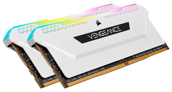 Corsair Vengeance RGB PRO SL CMH16GX4M2E3200C16W 16 GB (2 x 8 GB) DDR4 3200 MHz Blanco